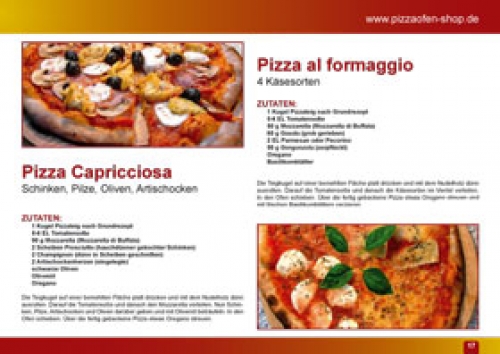 Pizza-Backbuch - Druck-Version