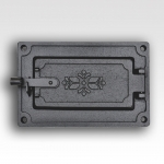 Revisionstür / Aschetür 272x170 Gusseisen GRT3